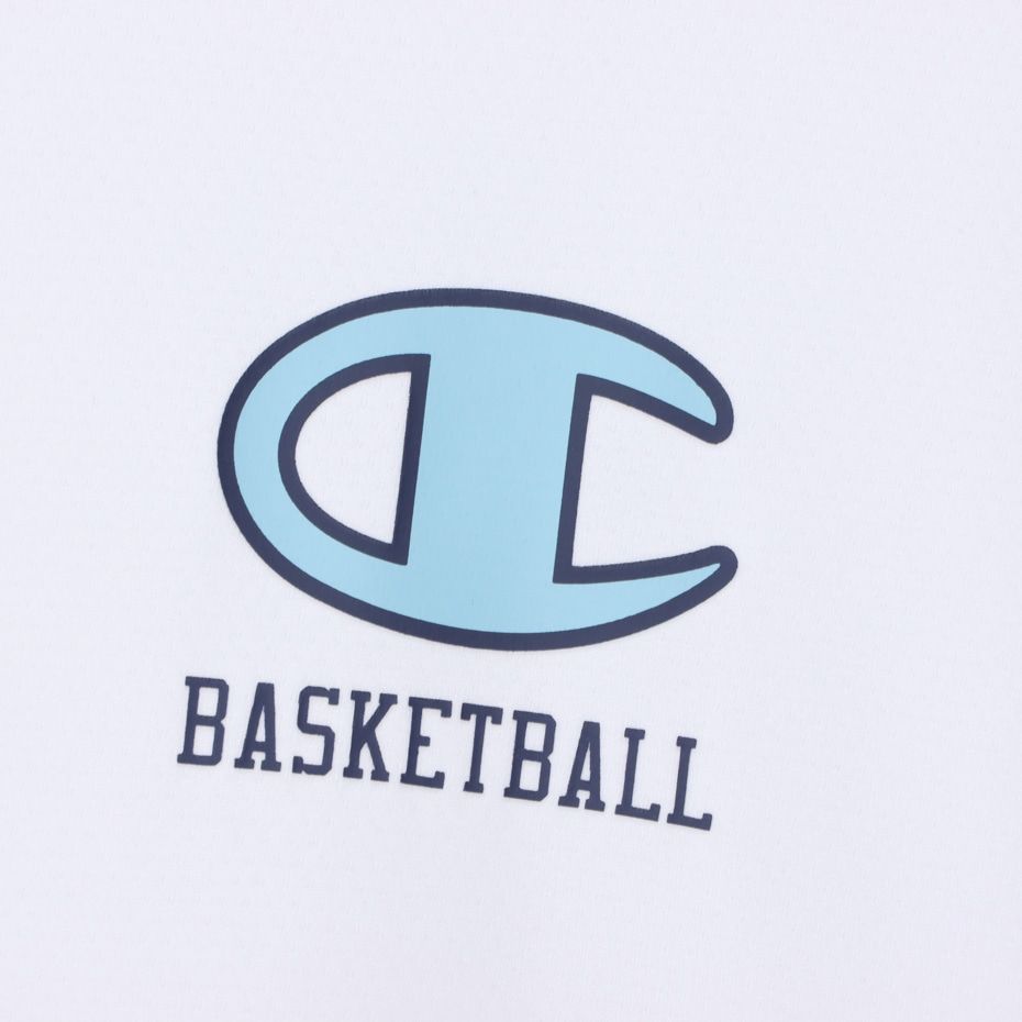 CHAMPION LONG SLEEVE T-SHIRT เสื้อยืดทีเชิ๊ต ผู้ชาย C3-YB455-010 White - 1