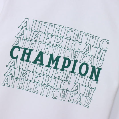 CHAMPION ZIP HOODED SWEATSHIRT เสื้อฮู้ด ผู้ชาย C3-Z107-010 White - 1