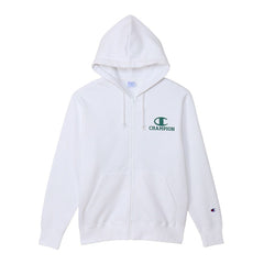 CHAMPION ZIP HOODED SWEATSHIRT เสื้อฮู้ด ผู้ชาย C3-Z107-010 White - 1