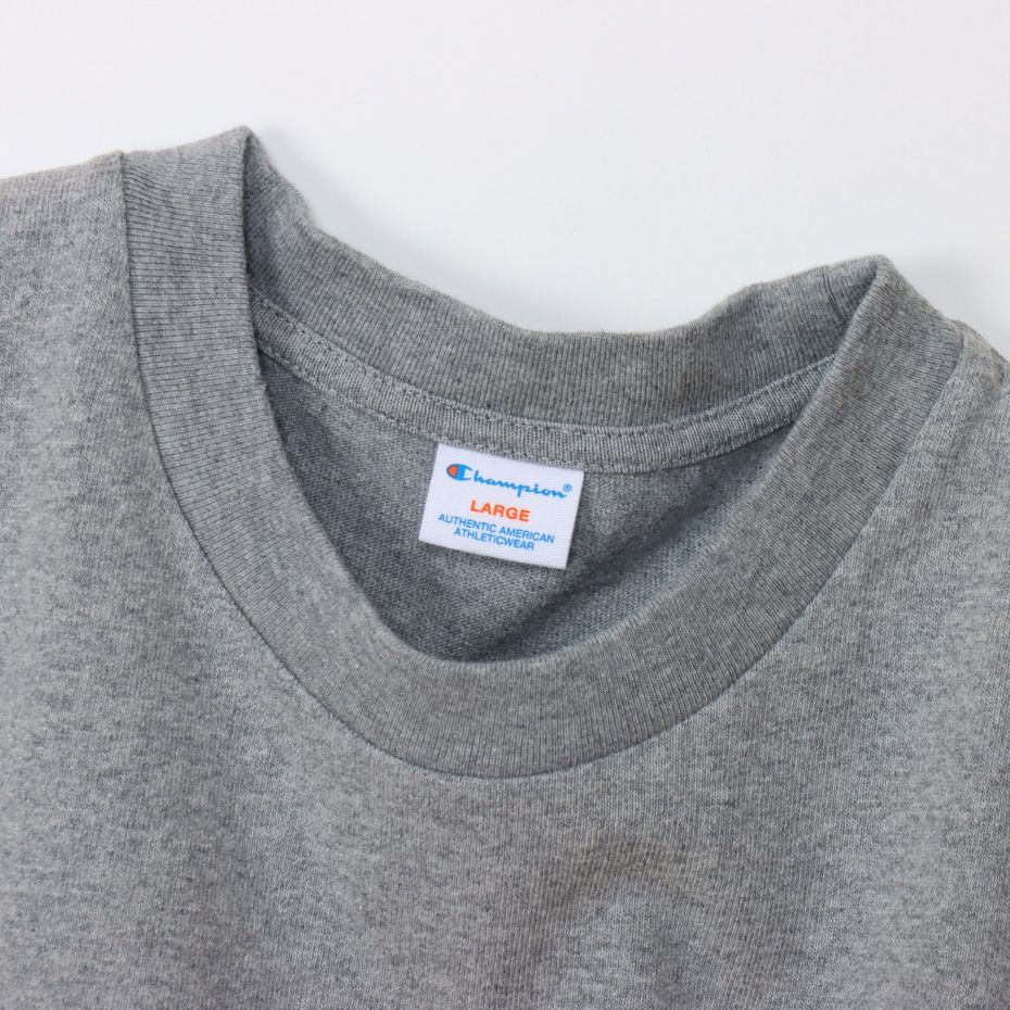 CHAMPION SHORT SLEEVE T-SHIRT เสื้อยืดทีเชิ๊ต ผู้ชาย C3-Z325-070 Grey - 1