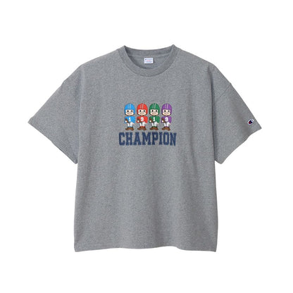 CHAMPION SHORT SLEEVE T-SHIRT เสื้อยืดทีเชิ๊ต ผู้ชาย C3-Z325-070 Grey - 1