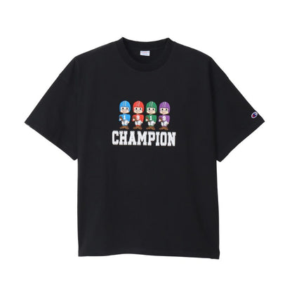 CHAMPION SHORT SLEEVE T-SHIRT เสื้อยืดทีเชิ๊ต ผู้ชาย C3-Z325-090 Black - 1