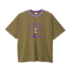 CHAMPION SHORT SLEEVE T-SHIRT เสื้อยืดทีเชิ๊ต ผู้ชาย C3-Z326-672 Green - 1