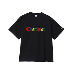 CHAMPION SHORT SLEEVE T-SHIRT เสื้อยืดทีเชิ๊ต ผู้ชาย C3-Z331-090 Black - 1