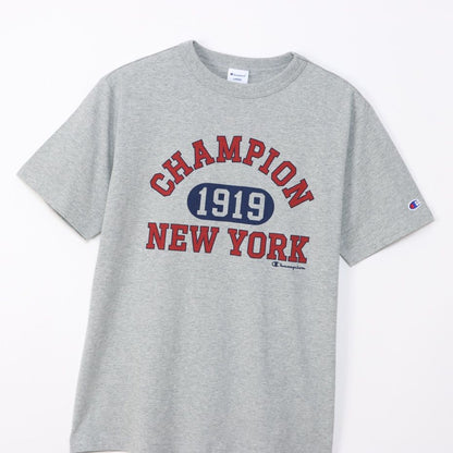CHAMPION SHORT SLEEVE T-SHIRT เสื้อยืดทีเชิ๊ต ผู้ชาย C3-Z343-070 Grey - 1