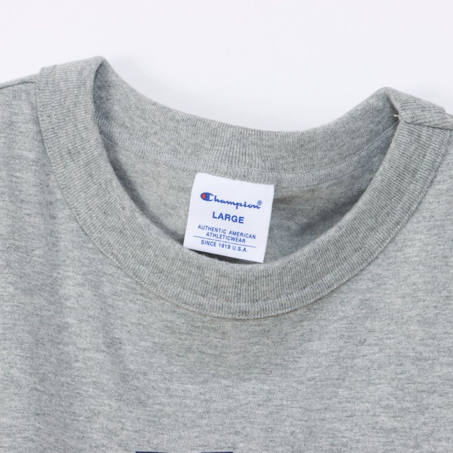 CHAMPION SHORT SLEEVE T-SHIRT เสื้อยืดทีเชิ๊ต ผู้ชาย C3-Z343-070 Grey - 1 Supersports Thailand