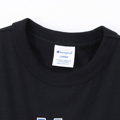 CHAMPION SHORT SLEEVE T-SHIRT เสื้อยืดทีเชิ๊ต ผู้ชาย C3-Z343-090 Black - 1