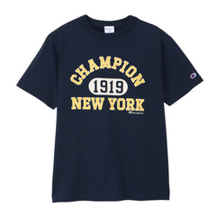 CHAMPION SHORT SLEEVE T-SHIRT เสื้อยืดทีเชิ๊ต ผู้ชาย C3-Z343-370 Blue - 1