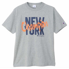 CHAMPION SHORT SLEEVE T-SHIRT เสื้อยืดทีเชิ๊ต ผู้ชาย C3-Z347-070 Grey - 1