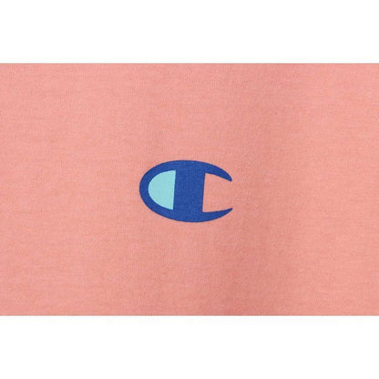 CHAMPION SHORT SLEEVE T-SHIRT เสื้อยืดทีเชิ๊ต ผู้ชาย C3-Z348-910 Pink - 1