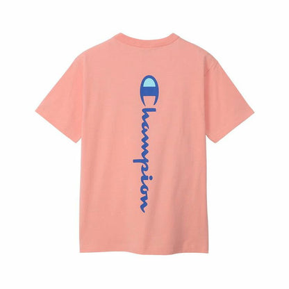 CHAMPION SHORT SLEEVE T-SHIRT เสื้อยืดทีเชิ๊ต ผู้ชาย C3-Z348-910 Pink - 1