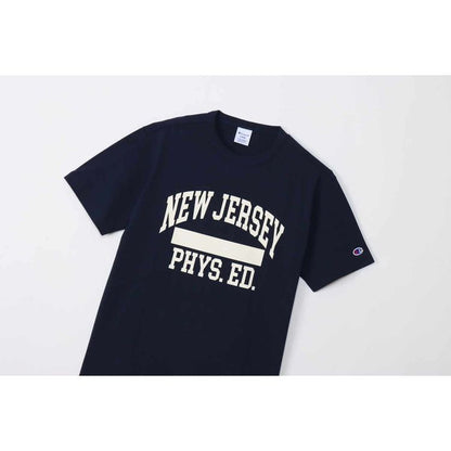 CHAMPION SHORT SLEEVE T-SHIRT เสื้อยืดทีเชิ๊ต ผู้ชาย C3-Z349-370 Blue - 1