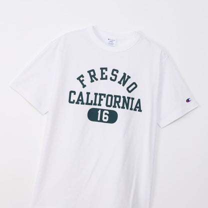 CHAMPION SHORT SLEEVE T-SHIRT เสื้อยืดทีเชิ๊ต ผู้ชาย C3-Z350-014 White - 1