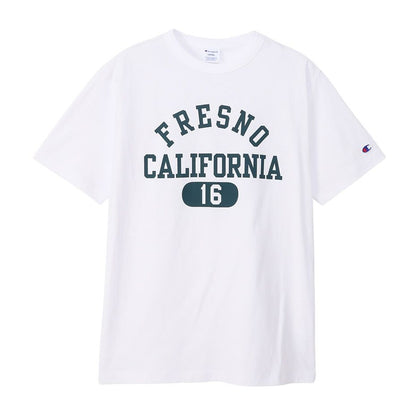 CHAMPION SHORT SLEEVE T-SHIRT เสื้อยืดทีเชิ๊ต ผู้ชาย C3-Z350-014 White - 1