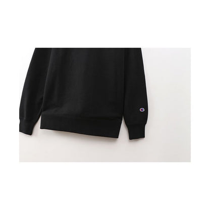 CHAMPION CREW NECK SWEATSHIRT เสื้อสเวตเชิ้ต ผู้ชาย C3-Q001-090 Black - 1