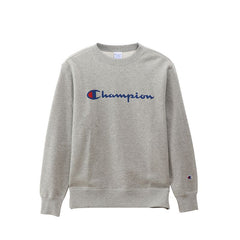 CHAMPION CREW NECK SWEATSHIRT เสื้อสเวตเชิ้ต ผู้ชาย C3-Q002-070 Grey - 1