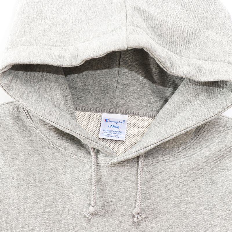 CHAMPION PULLOVER HOODED SWEATSHIRT เสื้อฮู้ด ผู้ชาย C3-Q102-070 Grey - 1 Supersports Thailand