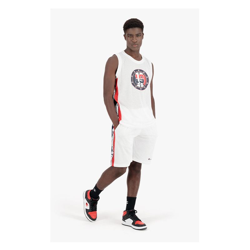 CHAMPION TANK TOP เสื้อกล้าม ผู้ชาย 216898-WW001 White - 1
