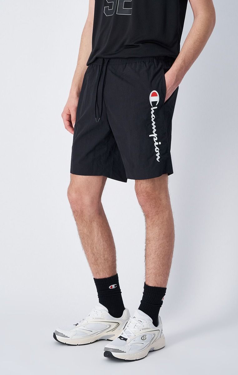 CHAMPION BEACHSHORT กางเกงขาสั้น ผู้ชาย 219978-KK001 Black - 1