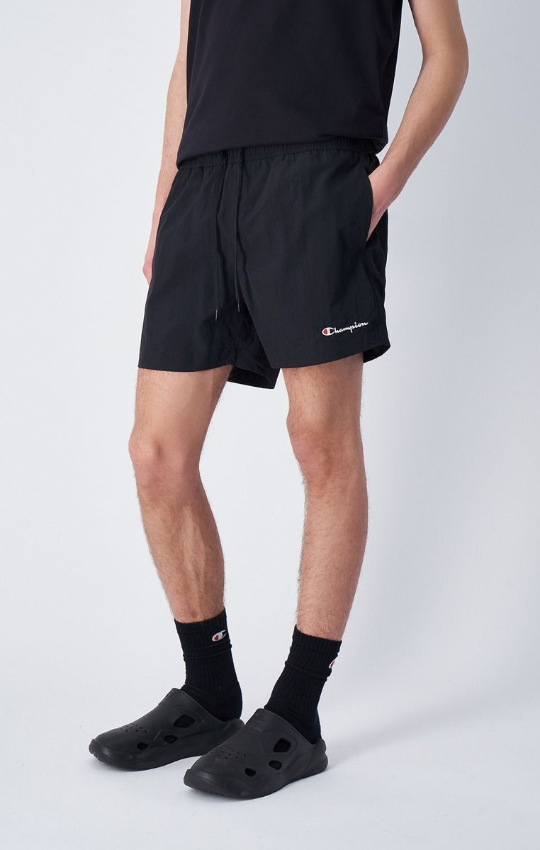 CHAMPION BEACHSHORT กางเกงขาสั้น ผู้ชาย 219979-KK001 Black - 1
