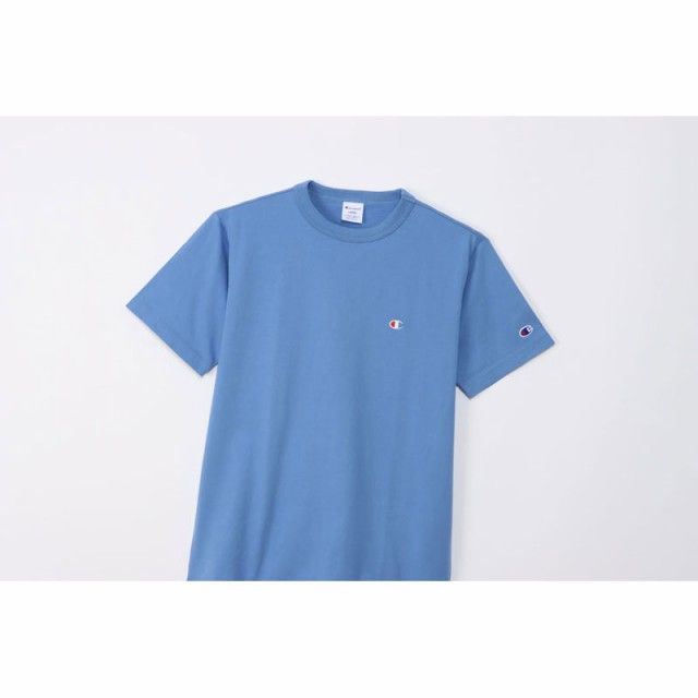 CHAMPION SHORT SLEEVE T-SHIRT เสื้อยืดทีเชิ๊ต ผู้ชาย C3-X352-337 Blue - 1