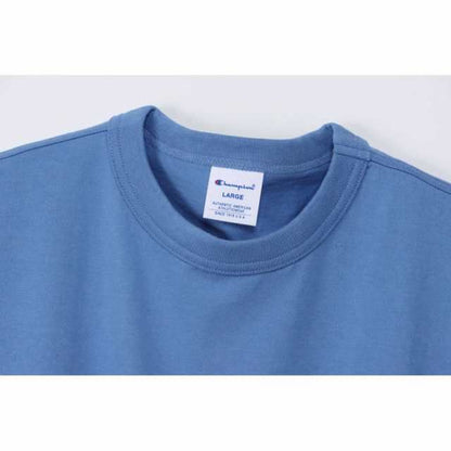 CHAMPION SHORT SLEEVE T-SHIRT เสื้อยืดทีเชิ๊ต ผู้ชาย C3-X352-337 Blue - 1