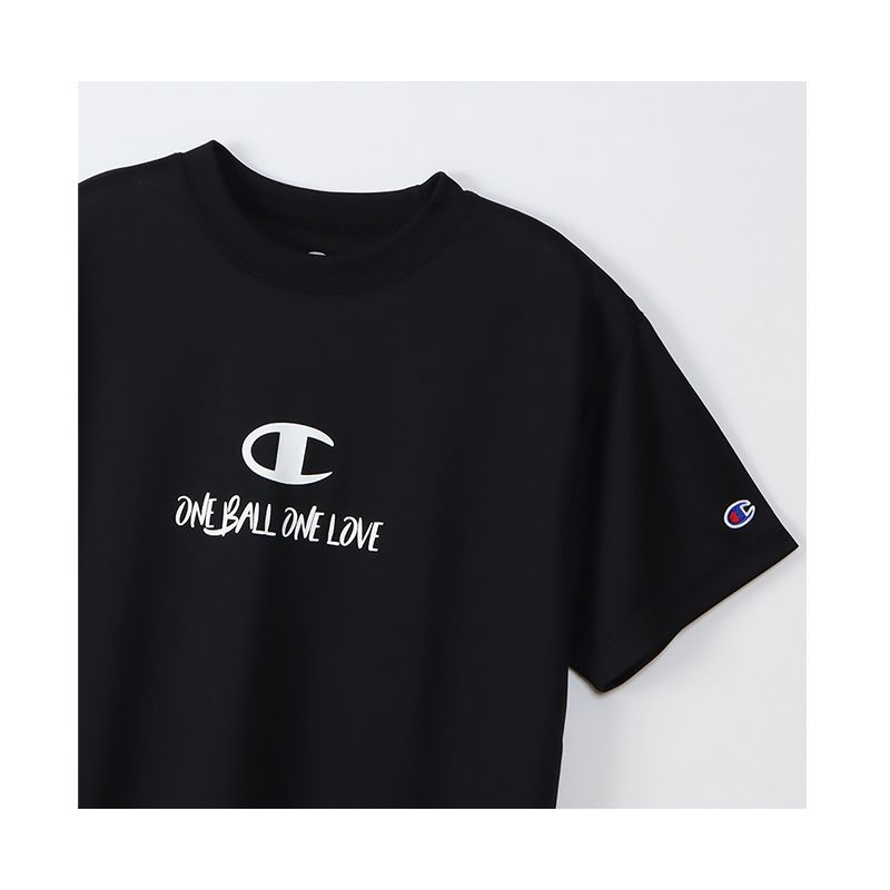 CHAMPION WOMEN'S PRACTICE T-SHIRT เสื้อยืดทีเชิ๊ต ผู้หญิง CW-VB325-090 Black - 1 Supersports Thailand