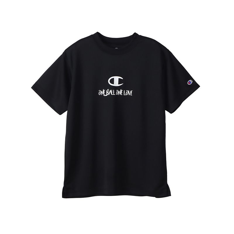 CHAMPION WOMEN'S PRACTICE T-SHIRT เสื้อยืดทีเชิ๊ต ผู้หญิง CW-VB325-090 Black - 1 Supersports Thailand