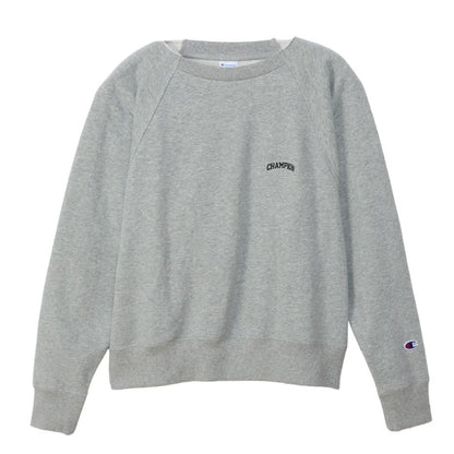 CHAMPION CREW NECK SWEATSHIRT เสื้อสเวตเชิ้ต ผู้หญิง CW-Z002-060 Grey - 1