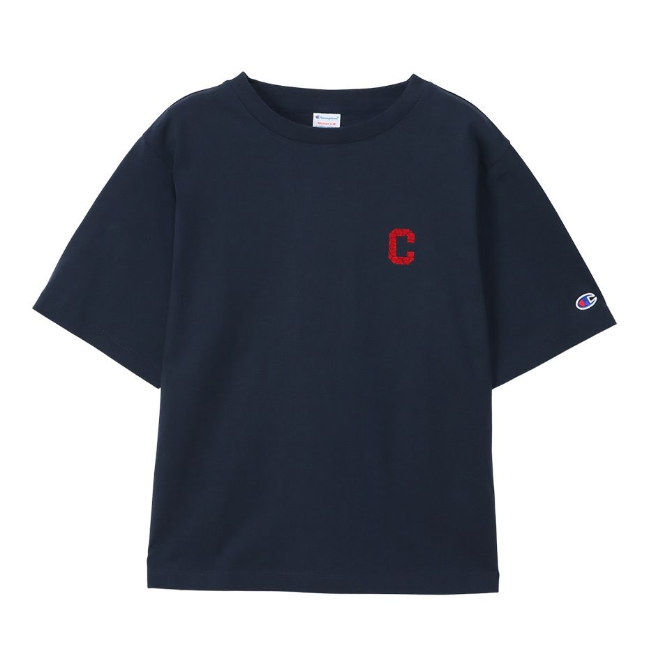 CHAMPION SHORT SLEEVE T-SHIRT เสื้อยืดทีเชิ๊ต ผู้หญิง CW-Z304-370 Blue - 1