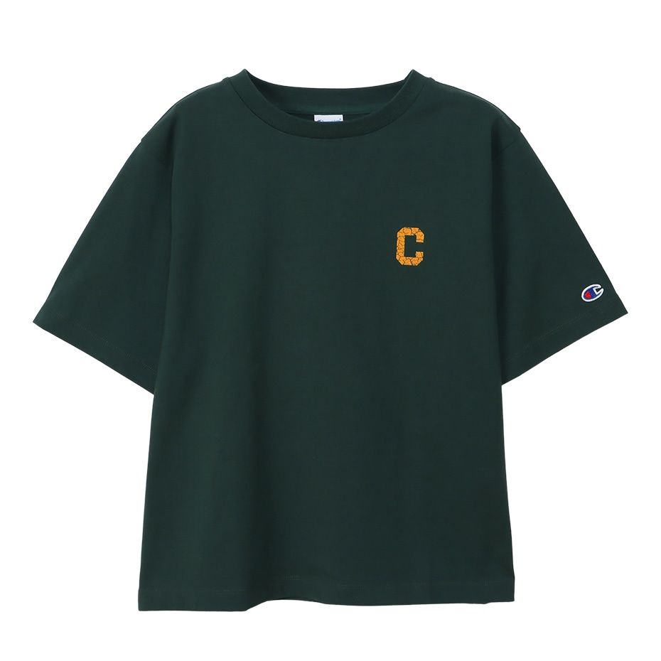 CHAMPION SHORT SLEEVE T-SHIRT เสื้อยืดทีเชิ๊ต ผู้หญิง CW-Z304-570 Green - 1