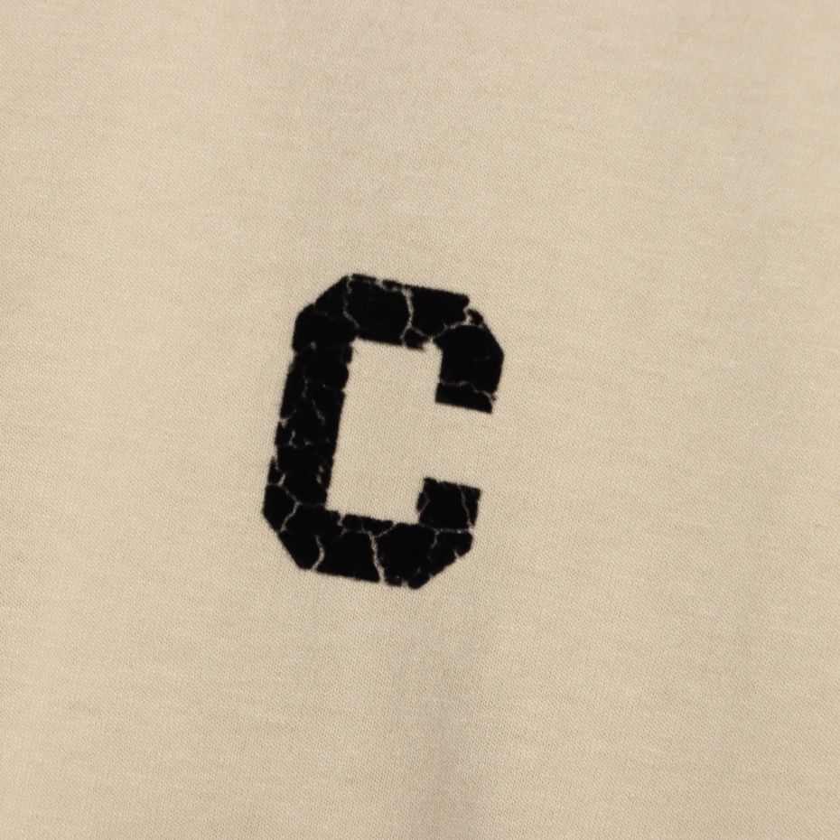 CHAMPION SHORT SLEEVE T-SHIRT เสื้อยืดทีเชิ๊ต ผู้หญิง CW-Z304-790 Cream - 1 Supersports Thailand