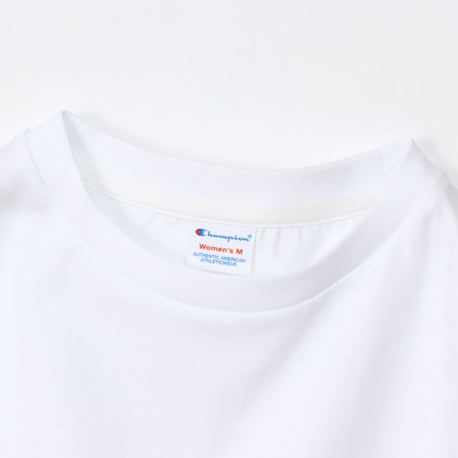 CHAMPION SHORT SLEEVE T-SHIRT เสื้อยืดทีเชิ๊ต ผู้หญิง CW-Z312-010 White - 1 Supersports Thailand