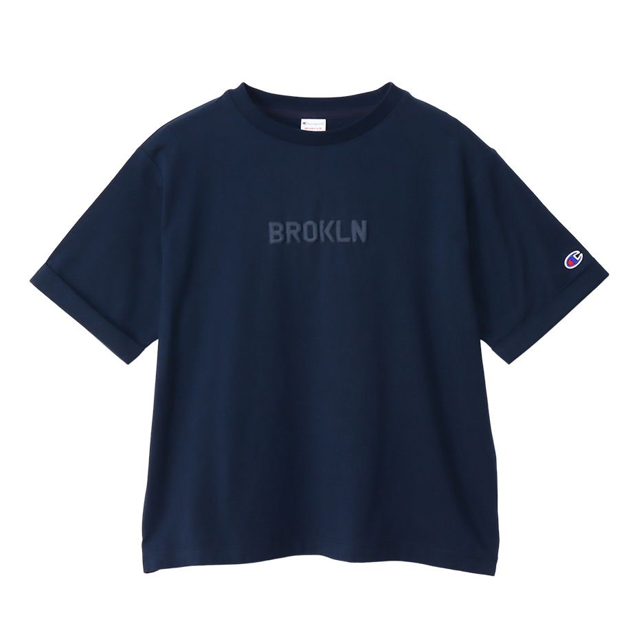 CHAMPION SHORT SLEEVE T-SHIRT เสื้อยืดทีเชิ๊ต ผู้หญิง CW-Z312-370 Blue - 1