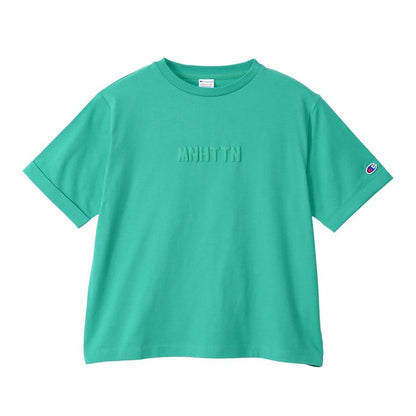 CHAMPION SHORT SLEEVE T-SHIRT เสื้อยืดทีเชิ๊ต ผู้หญิง CW-Z312-540 Green - 1