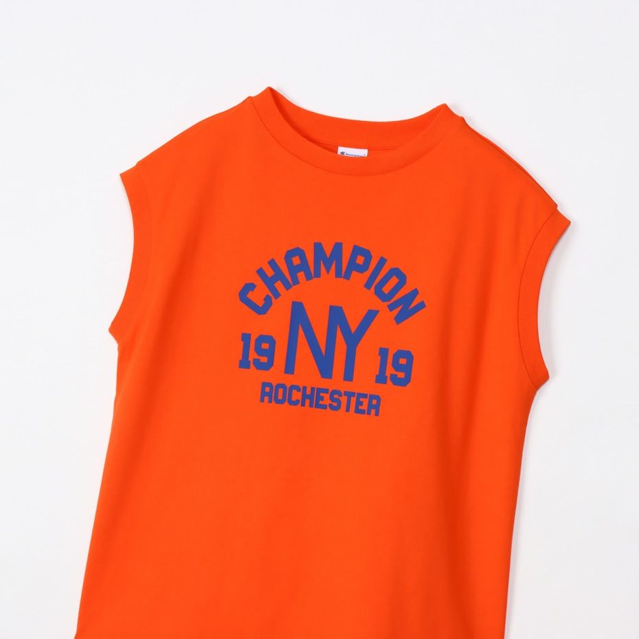 CHAMPION SLEEVELESS SHIRT เสื้อกล้าม ผู้หญิง CW-Z321-840 Orange - 1