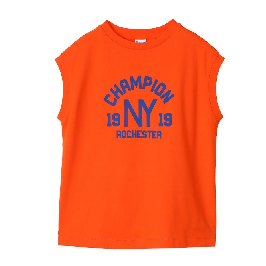 CHAMPION SLEEVELESS SHIRT เสื้อกล้าม ผู้หญิง CW-Z321-840 Orange - 1