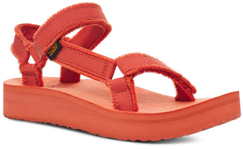 TEVA W MIDFORM UNIVERSAL CANVAS รองเท้าแตะรัดส้น ผู้หญิง 1127570-GNR Orange - 1 Supersports Thailand