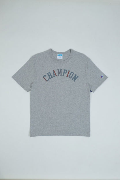 CHAMPION RW HERITAGE S/S GRAPHIC TEE เสื้อยืดทีเชิ๊ต ผู้ชาย GT19 586EWB-1IC Grey - 1