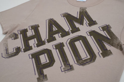 CHAMPION RW HERITAGE S/S GRAPHIC TEE เสื้อยืดทีเชิ๊ต ผู้ชาย GT19 586EXB-WXV Brown - 1