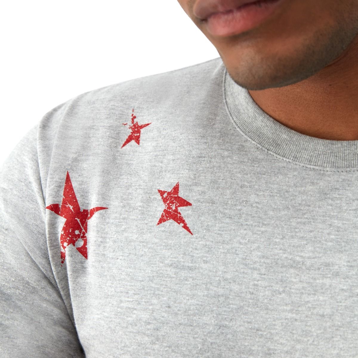CHAMPION TEE เสื้อยืดทีเชิ๊ต ผู้ชาย GT23H 586Q1B-806 Grey - 2 Supersports Thailand