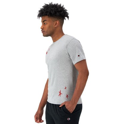 CHAMPION TEE เสื้อยืดทีเชิ๊ต ผู้ชาย GT23H 586Q1B-806 Grey - 3