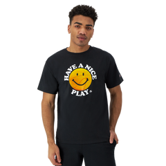 CHAMPION TEE เสื้อยืดทีเชิ๊ต ผู้ชาย GT23H 586QIB-003 Black - 1