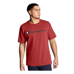 CHAMPION CLASSIC GRAPHIC TEE เสื้อยืดทีเชิ๊ต ผู้ชาย GT23H Y06794-040 Red - 1