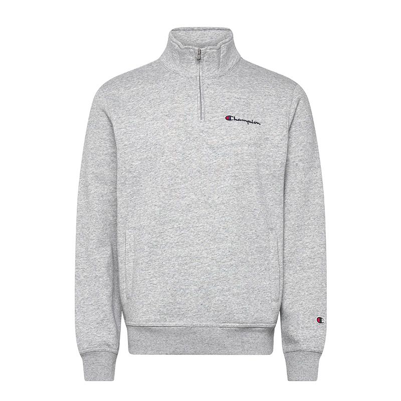 CHAMPION HALF ZIP SWEATSHIRT เสื้อสเวตเชิ้ต ผู้ชาย 220263-EM021 Grey - 1 Supersports Thailand