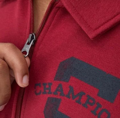 CHAMPION CLASSIC FLEECE QUARTER ZIP เสื้อสเวตเชิ้ต ผู้ชาย S2940 5864RB-CDC Red - 1