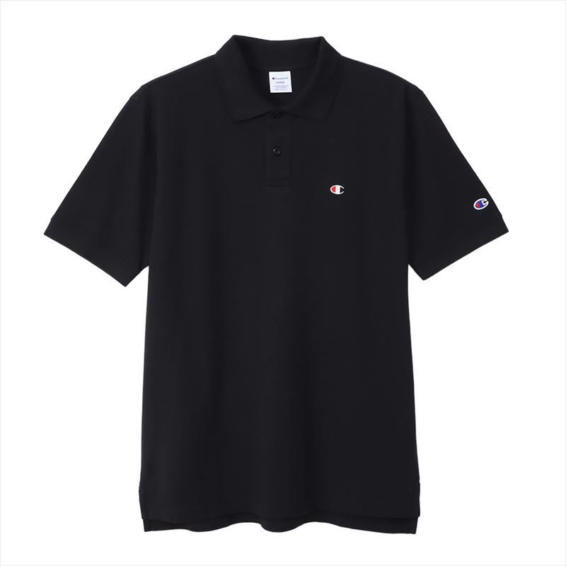 CHAMPION POLO SHIRT เสื้อโปโล ผู้ชาย C3-Z358-090 Black - 1