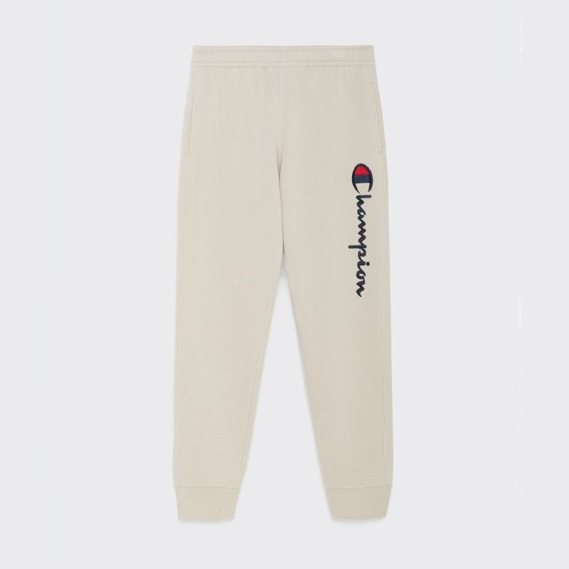 CHAMPION RIB CUFF PANTS กางเกงขายาว ผู้ชาย 219418-ES057 Cream - 1 Supersports Thailand