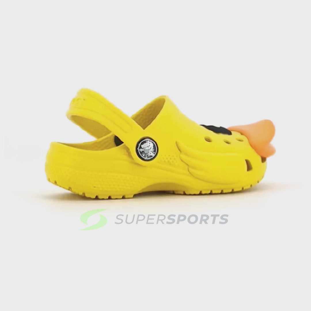 CROCS Classic I AM Rubber Ducky Clog Toddler รองเท้าลำลองเด็ก
