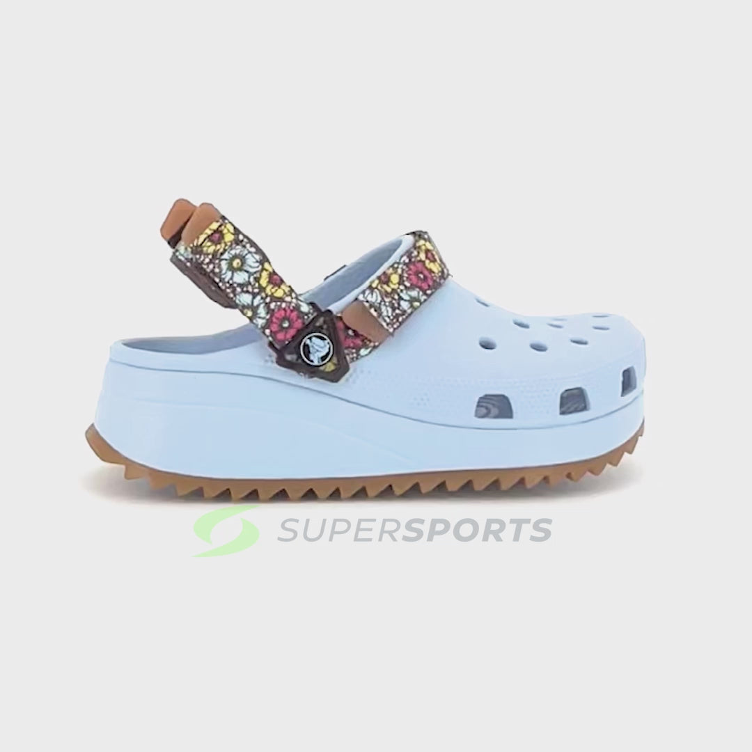CROCS Hiker Retro Floral Clog Unisex Lifestyle Shoes
